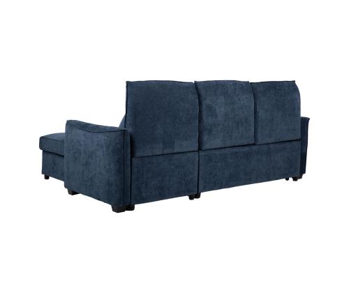 Nurgadiivanvoodi SCALA 244x155/88xH102cm, sinine