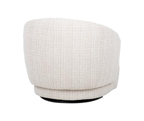 Tugitool FREESIA pöörlev 88x85xH76cm, kaeravalge