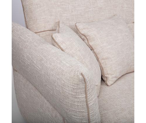 Diivan CALLA 4-kohaline 284x100xH92cm, kaeravalge