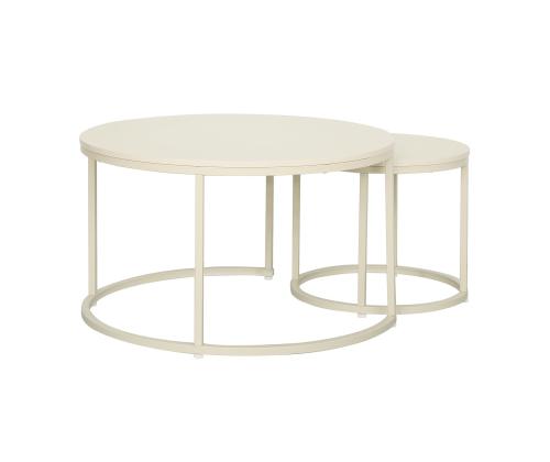 Diivanilaud HEDVIG 2tk komplektis, beež