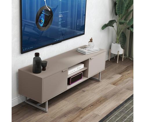 TV laud CLARK 150x40xH50cm, taupe