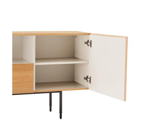 Kummut NATE 180x40xH76cm, tamm