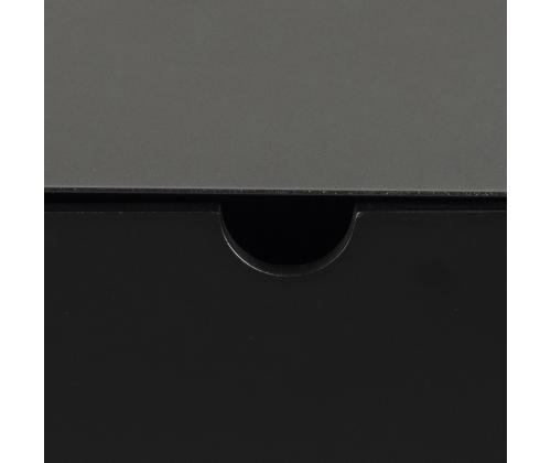 Öökapp JOLIET 30x25xH30cm, must