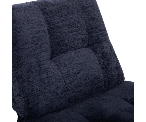 Tugitool WILLA manuaalne recliner, pöörlev ja kiikuv 82x97xH96cm, sinine