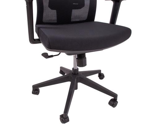 Töötool VENON 58x58xH94-100,5cm, must