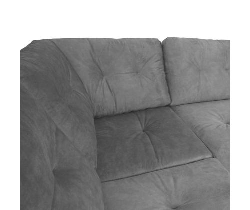 Nurgadiivan HEIVI VN 250x200/90xH90cm, hall samet