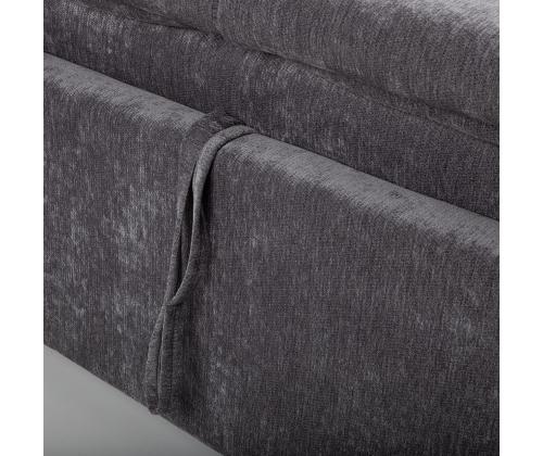 Diivanvoodi FRODE vedrumadratsiga 204x100xH90/108cm, hall