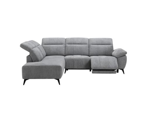 Nurgadiivan HAMID VN, elektriline recliner 279x225/106xH82cm, hall
