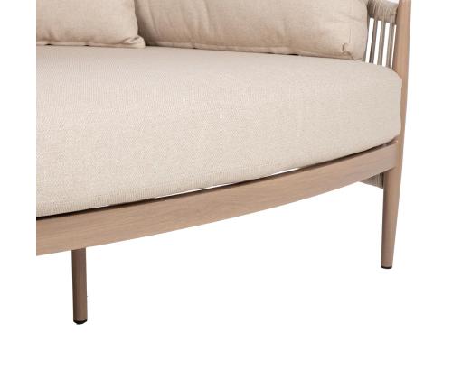 Diivan MEDINA 163,5x135xH71,5cm, beež