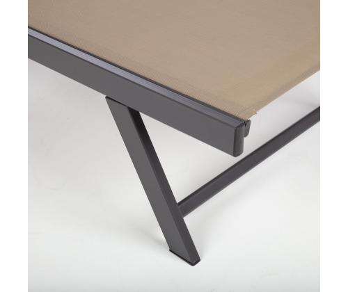 Lamamistool ARIO 59,5x190xH32-96cm, beež