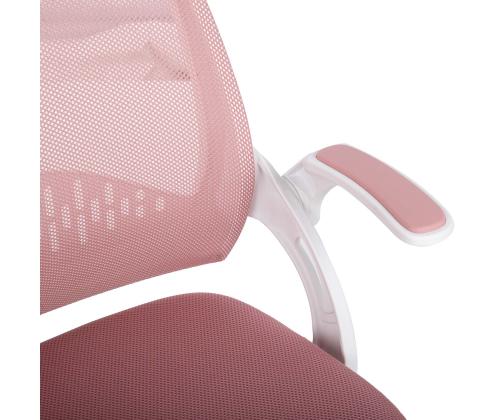 Laste töötool EMMY jalatoega 59x57xH87-99cm, roosa