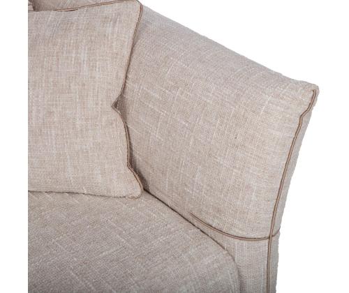 Diivan CALLA 2,5-kohaline 184x100xH92cm, kaeravalge