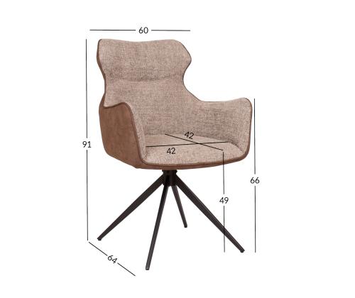 Tool CHANA pöörlev, beež