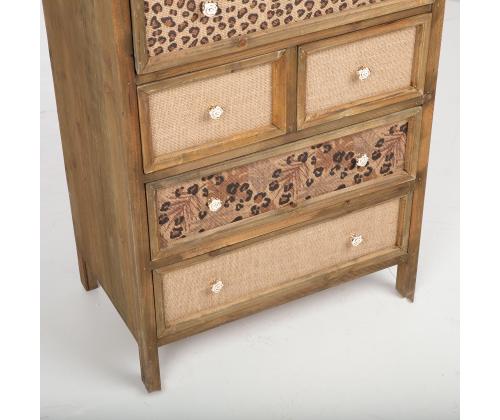 Kummut ZARA 60x36xH121cm, pruun