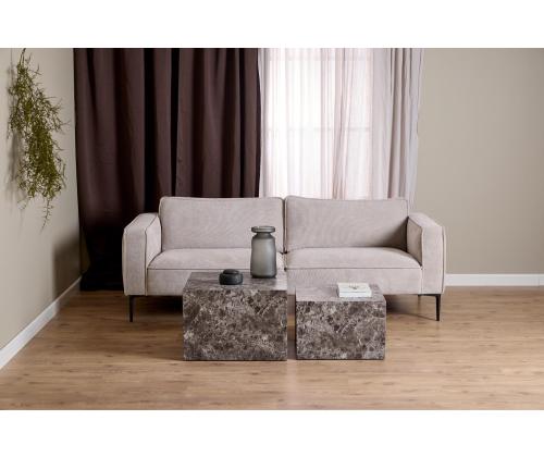 Diivanilaud DICE 58x58xH40cm, helepruun