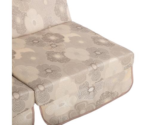 Kiigepadjad MONTREAL 114x52x9cm, beežid ringid, kangas 110, 100% polüester