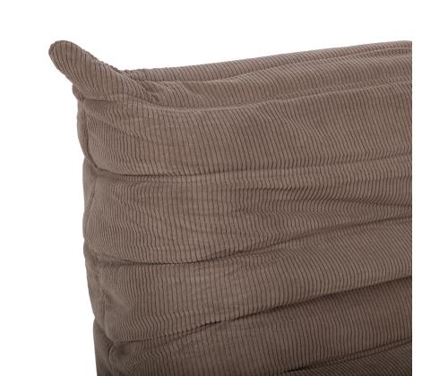 Puhketool FIONA 100x102xH65cm, helepruun