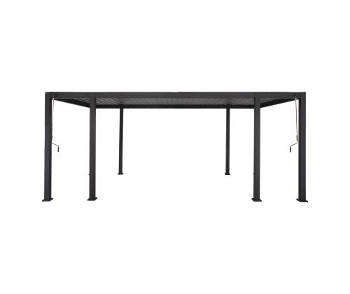 Varikatus MIRADOR-111 lamellseintega 3x6m, tumehall