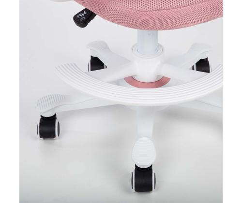 Laste töötool EMMY jalatoega 59x57xH87-99cm, roosa