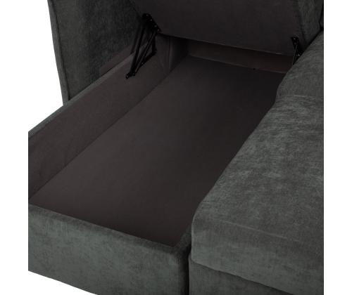 Nurgadiivanvoodi SCALA 244x155/88xH102cm, oliiviroheline