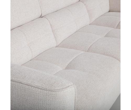 Nurgadiivanvoodi SAMANTHA PN 255x95/205xH82/99cm, valge
