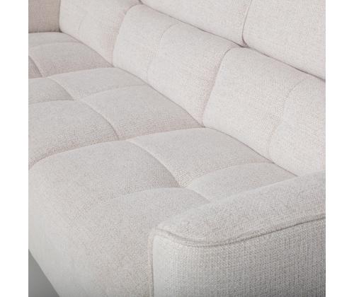 Nurgadiivanvoodi SAMANTHA VN 255x205/95xH82/99cm, valge
