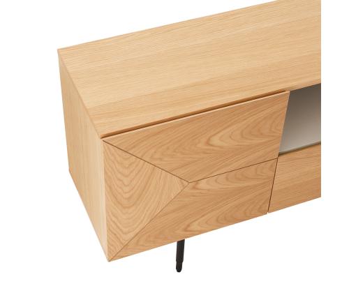 Kummut NATE 180x40xH76cm, tamm