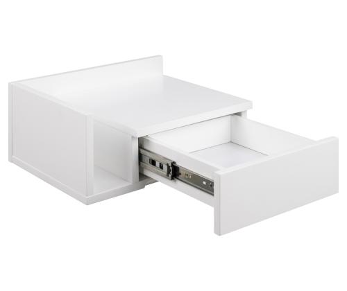 Öökapp ASHLAN 40x32xH16,5cm, valge