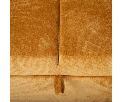 Nurgadiivanvoodi INGA 217x92/160xH92cm, kollane