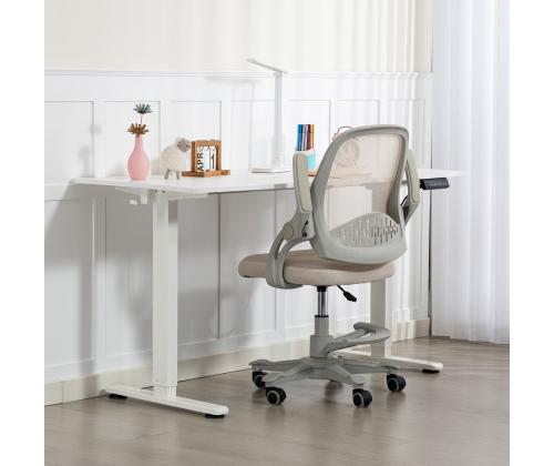 Laste töötool EMMY jalatoega 59x57xH87-99cm, beež