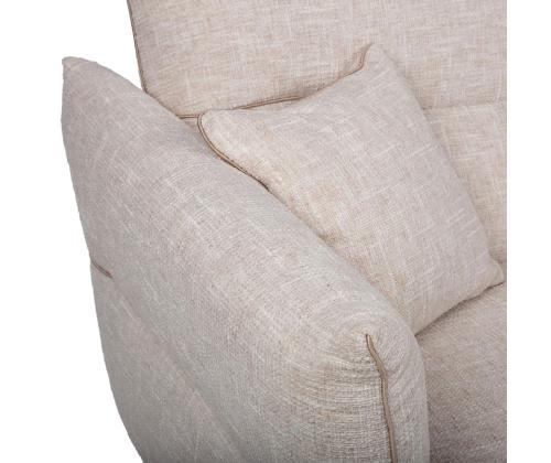 Diivan CALLA 2,5-kohaline 184x100xH92cm, kaeravalge