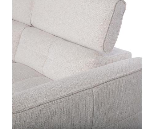Nurgadiivanvoodi SAMANTHA VN 255x205/95xH82/99cm, valge