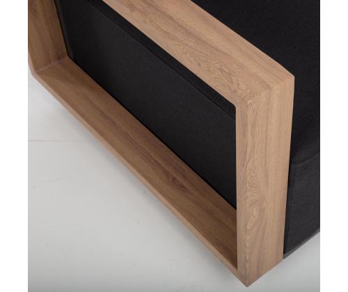 Diivanimoodul FULLER 68x89xH70,5cm, tumehall