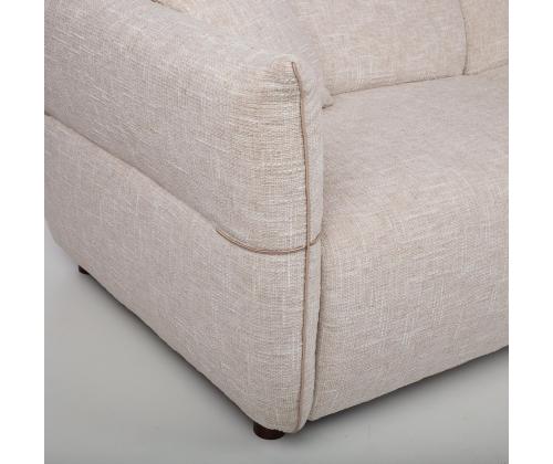 Diivan CALLA 3-kohaline 220x100xH92cm, kaeravalge