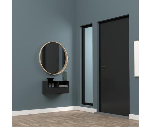 Öökapp JOLIET 30x25xH30cm, must