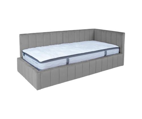 Voodi JASPER 90x200cm, madratsiga HARMONY DUO, hall
