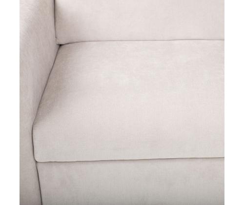 Nurgadiivanvoodi SCALA 244x155/88xH102cm, helehall
