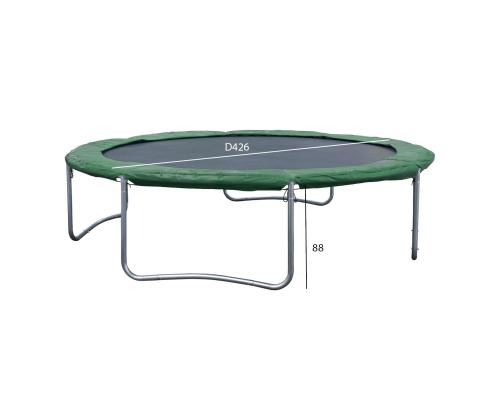 Batuut D426cm, rohelise äärega