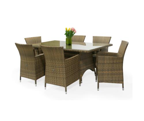 Tool WICKER-1 61x58xH86cm, cappuccino