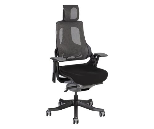 Arvutitool/kontoritool WAU 70x70xH112-129cm, must/hall