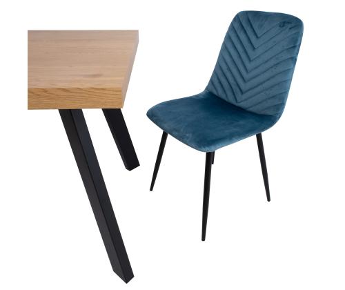 Söögilaud BRIGIT 159/198x84,5xH77cm, hele puit