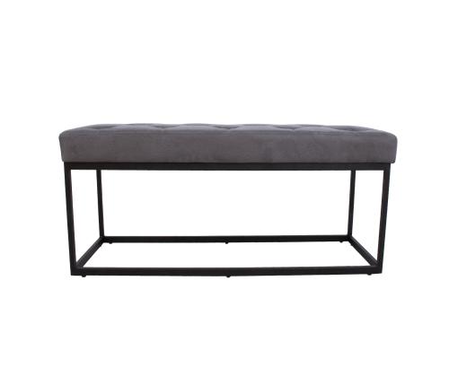 Pink BRIGITE 100x35xH47cm, hall, metall, polüesterkangas