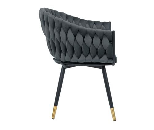 Tool FLORA 61x63xH83cm, hall samet