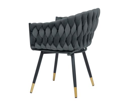 Tool FLORA 61x63xH83cm, hall samet