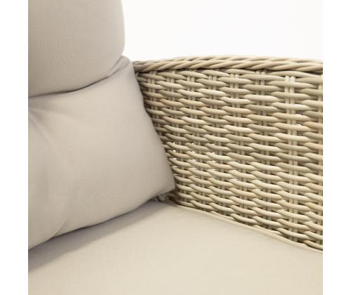 Aiamööblikomplekt EMERALD laud, diivan ja 2 tooli