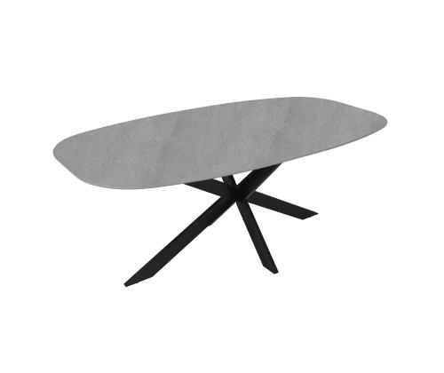 Söögilaud CHASE 200x100xH76cm, hall