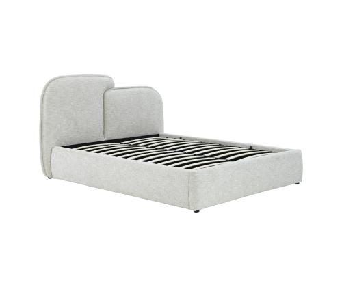 Voodi EMBRACE 160x200cm, ilma madratsta, valge