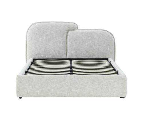 Voodi EMBRACE 160x200cm, ilma madratsta, valge