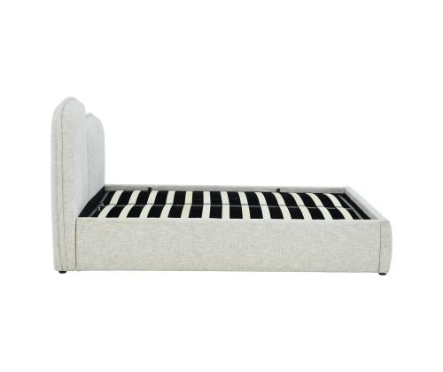 Voodi EMBRACE 160x200cm, ilma madratsta, valge