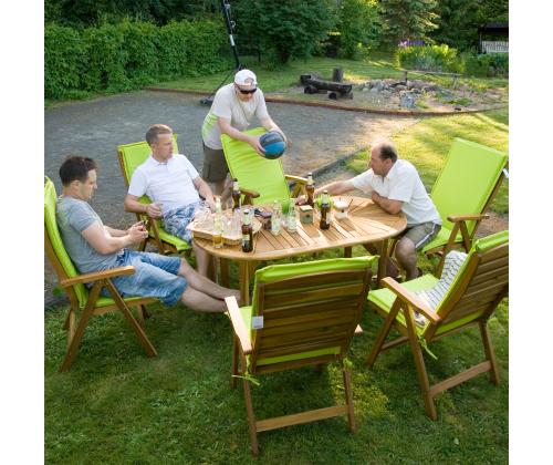 Tool FINLAY 62x66xH110cm käetugedega, akaatsia